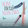 DERMALOGY by NEOGENLAB Extra Slim Metal Mascara LongLasting Volumizing Lengthening Formula with Metal Wand Brush SmudgeR