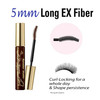 HEROINE MAKE by KISSME Brown Mascara Waterproof Waterproof Mascara Volume and Length by Tubing Fiber for Long Curl Eye M