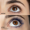 Radiant Professional Lengthening Mascara with silicone brush SmudgeProof Curl Mascara Volume Length for Sensitive Eyes C
