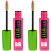 Maybelline Great Lash BIG Washable Mascara Volumizing Thickening Lengthening Mascara Brownish Black 2 Count