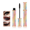 4D Silk Fiber Eyelash Mascara Waterproof Thickening Long Lasting SmudgeProof Natural Curling Lengthening All Day Exquisi