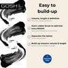 GOSH Boombastic Mascara for Extreme Volume Long Eyelashes Mascara with Precise XL Eyelash Brush Separates Eyelashes When