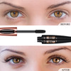 2 Pack Mascara Black Volume and Length Natural Waterproof SmudgeProof 4D Silk Fiber Lash Mascara LongLasting Adds Length