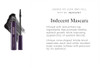 Kevyn Aucoin Indecent Mascara Black Thin coneshaped brush Creamy lash condition formula Dramatic and natural look Long w