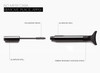 ABLE Cosmetics No MessCara Smudge Proof Volumizing Buildable Mascara Black