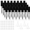 Hedume 32 Pack 10ml Empty Mascara Tube with Eyelash Wand Eyelash Cream Container Bottle with Rubber Inserts and Funnels