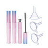 3 Pieces 7ml Luxury Reusable Empty Mascara Tubes With Eyelash Wand Empty Bottle Tube Container for Eyelash Growth Oil Ma