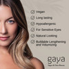 Vegan Blue Mascara for Sensitive Eyes Natural Hypoallergenic mascara Buildable Lengthening and Volumizing for Natural Lo