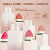 Cilrofelr Soft Cream Liquid Blush Creamy Blush Makeup for Cheek Dewy Finish Buildable Pigment Lightweight Long Lasting F