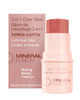 Mineral Fusion 3in1 Color Stick Hydrating Tinted Cream Blush for Cheeks Lip and Eye Natural Multi Use Makeup Terra Cotta