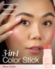 Mineral Fusion 3in1 Color Stick Hydrating Tinted Cream Blush for Cheeks Lip and Eye Natural Multi Use Makeup Terra Cotta