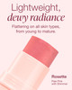 Mineral Fusion 3in1 Color Stick Hydrating Cream Blush Tint for Cheek Lip and Eye Natural Multi Use Makeup Rosette