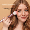 bellapierre Compact Mineral Blush Warm Dewy Glow NonToxic and Paraben Free Suitable for All Skin Types Compact Case 035O