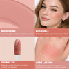FV Liquid Blush Long Lasting Buildable Cream Cheek Tint with HighPigment Color Weightless Blendable Formula for Natural