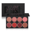8 Colors Blush Palette 4 Powder 4 Cream Blush Contour and Highlight Blush Palette Natural Nude Makeup Brighten Skin Tone