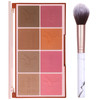 8 Colors Face Matte Blush Palette Shading Blusher Buildable Facial Cheek Blusher Contour Bronzing Pressed Powder Makeup