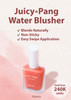APIEU JuicyPang Water Blusher CR01 Fruity Liquid Blush for Cheeks Buildable Blendable Color Hydrating Dewy Finish with F