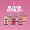 Juvias Place Blushed Duo Blush Volume4 Two Tone Pigmented Buildable Pressed Mineral Powder Rosy Natural Cheeks Matte Fre