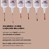 Milani Cheek Kiss Liquid Blush Makeup Lightweight Blendable Buildable for Radiant Flushed Cheeks SkinLoving Formula Rose