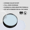 Mehron Makeup Color Cups Stage Foundation Face Paint Body Paint Halloween Greasepaint 5 oz 14 g Moonlight White