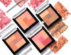 Palladio 2 In 1 Mosaic Powder Blush and Bronzer Silky Smooth Face Makeup Pressed Five Color Hues from Shimmering Pinks t