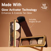 Physicians Formula Bronze Booster Highlight Contour Palette with Brush Blendable Buildable Finish Matte Sculpting