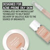Neutrogena SkinClearing Pressed Mineral Powder Compact for Acne Prone Skin Oil Absorbing Acne Makeup with Salicylic Acid