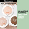 Neutrogena SkinClearing Pressed Mineral Powder Compact for Acne Prone Skin Oil Absorbing Acne Makeup with Salicylic Acid