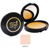 Morisco Maja Pressed Powder Delicately Scented Pressed Powder Mirror and Tassel Compartment for Flawless Skin 053 Ounces