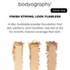 Bodyography Every Finish MicroFine Pressed Powder MediumFair Multipurpose Face Powder with Ceramide 2 and Dermaxyl Light