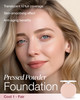 Mineral Fusion Pressed Powder Foundation Matte Finish Face Powder for Fair Skin with PinkRed Undertones Age Defying Natu