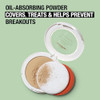 Neutrogena SkinClearing Pressed Mineral Powder Compact for Acne Prone Skin Oil Absorbing Acne Makeup with Salicylic Acid