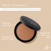 Glo Skin Beauty Pressed Base Powder Foundation Makeup Tawny Medium Flawless Coverage for a Radiant Natural SecondSkin Fi