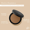 Glo Skin Beauty Pressed Base Powder Foundation Makeup Chestnut Medium Flawless Coverage for a Radiant Natural SecondSkin
