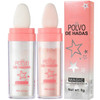 2PCS Polvo De Hadas Fairy Dust Highlight Patting Powder Full Body Contouring and Clavicle Pearlescent Patting Powder for