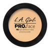 LA Girl PROFace Matte Pressed Powder Creamy Natural GPP604 Pack of 3
