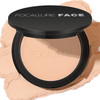FOCALLURE Flawless Pressed Powder Control Shine Smooth Complexion Pressed Setting Powder Foundation Makeup Portable Face
