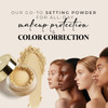bellapierre Banana Setting Powder Lightweight ColorCorrecting Powder with All Day Makeup Protection Eliminates Blotchine