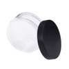 AKOAK Capacity 50 ml169 oz Empty Reusable Plastic Loose Powder Compact Container DIY Makeup Powder Case with Sifter and