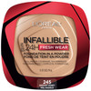 LOreal Paris Makeup Infallible Fresh Wear Foundation in a Powder Up to 24H Wear Waterproof Radiant Honey 031 oz