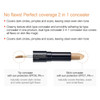 THESAEM Cover Perfection Ideal Concealer Duo 1 Clear Beige Dual Type Full Coverage Concealer High Adherence High Pigment