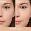 COVERGIRL Clean Fresh Nourishing Skin Tint 520 FairLight Liquid Foundation Dewy Finish Infused with Coconut Aloe Vegan F