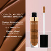 Milani Conceal Perfect Longwear Concealer Warm Chestnut 017 Fl Oz Vegan CrueltyFree Liquid Concealer Cover Dark Circles