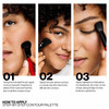 Smashbox StepByStep Contour Kit Buildable Highlight Shapes Brush 04 Ounce LightMedium
