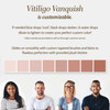 Vitiligo Vanquish Cosmetic Camouflage Kit by Fake Bake Liquid Concealer Long Lasting Natural Color Customization Elimina