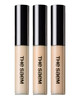 THESAEM Cover Perfection Tip Concealer 3Pack Set 1 15 2 Bundle High Coverage Long Lasting Concealer Kit Korean Makeup fo