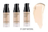 3 Pack Pro Full Cover Liquid Concealer Waterproof Smooth Matte Flawless Finish Creamy Concealer Foundation for Eye Dark