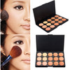 Vodisa 15 Color Ultra Contour KitFace Contouring and Highlighter PaletteBeauty Cosmetics Cream Makeup Blemish Concealer