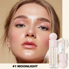 Erinde Liquid Highlighter Face Bronzer Stick Natural Glossy Finish Lightweight Blendable Silky Smooth Cream Illuminator