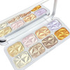SUMEITANG 8 Colors Face Highlighter Makeup PaletteShimmer Glitter Multichrome Highlight PowderAll Sparkling Shades Can B